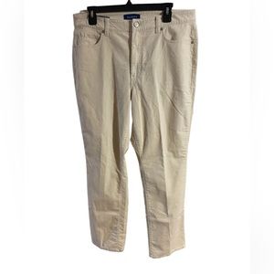 Talbots Cream Corduroy Jeans